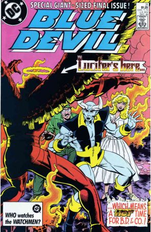 Blue Devil 31 published by DC with cover art by Paris Cullins