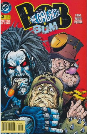 Bob, the Galactic Bum 2 published by DC with cover art by Carlos Ezquerra