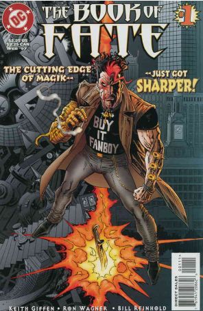 The Book of Fate 1 published by DC with cover art by Ron Wagner