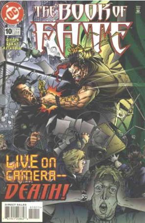 The Book of Fate 10 published by DC with cover art by Chris Wozniak
