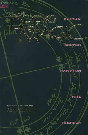 Books of Magic (Mini-Series) TPB 1 published by DC with cover art by Richard Bruning