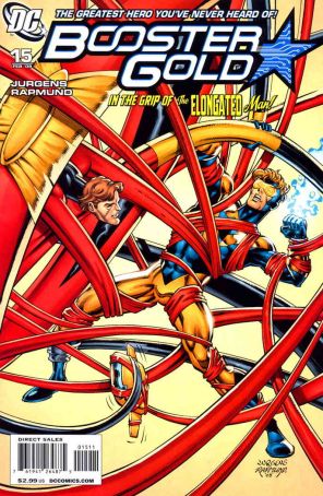 Booster Gold (2nd Series) 15 published by DC with cover art by Dan Jurgens