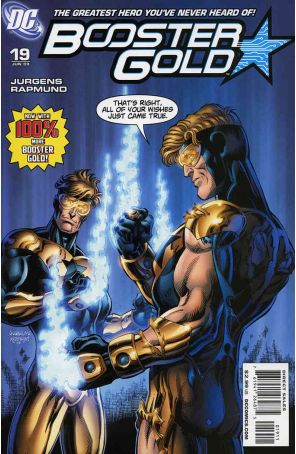 Booster Gold (2nd Series) 19 published by DC with cover art by Dan Jurgens