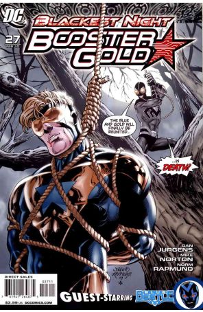 Booster Gold (2nd Series) 27 published by DC with cover art by Dan Jurgens