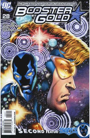 Booster Gold (2nd Series) 28 published by DC with cover art by Dan Jurgens