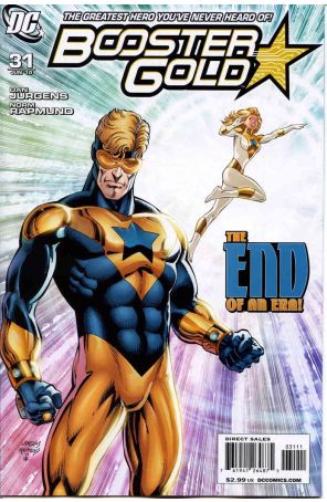 Booster Gold (2nd Series) 31 published by DC with cover art by Dan Jurgens