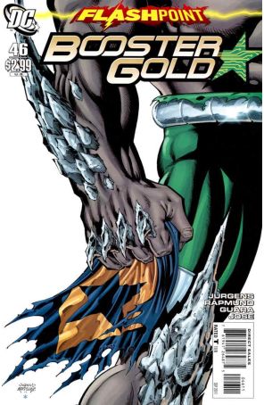 Booster Gold (2nd Series) 46 published by DC with cover art by Dan Jurgens