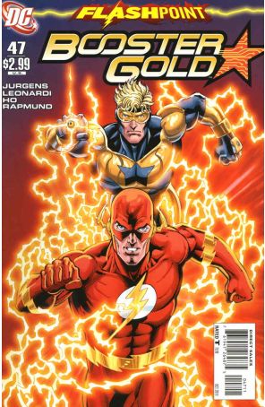 Booster Gold (2nd Series) 47 published by DC with cover art by Dan Jurgens