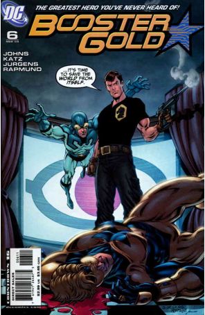 Booster Gold (2nd Series) 6 published by DC with cover art by Dan Jurgens
