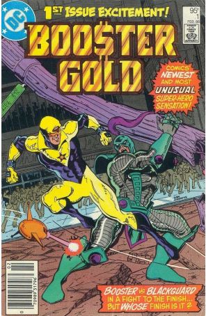 Booster Gold (Canadian Edition) 1 published by DC with cover art by Dan Jurgens