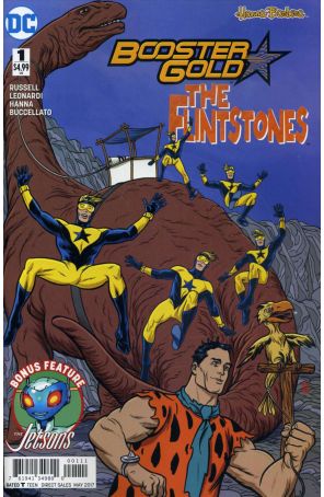 Booster Gold/The Flintstones Special 1 published by DC with cover art by Michael Allred