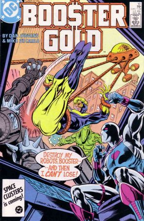 Booster Gold 10 published by DC with cover art by Dan Jurgens