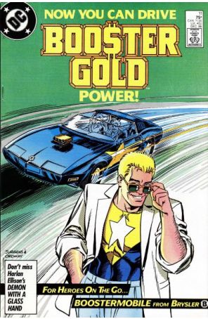 Booster Gold 11 published by DC with cover art by Dan Jurgens