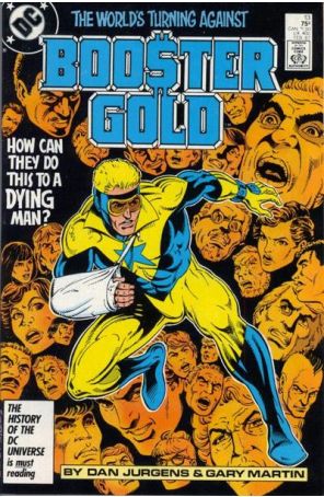 Booster Gold 13 published by DC with cover art by Dan Jurgens