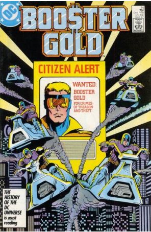 Booster Gold 14 published by DC with cover art by Dan Jurgens