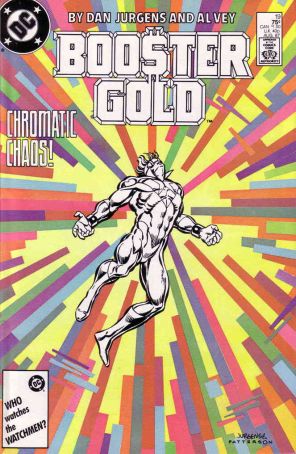 Booster Gold 19 published by DC with cover art by Dan Jurgens