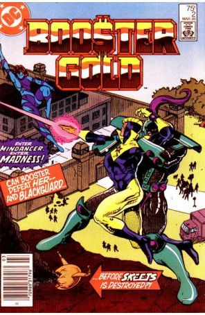 Booster Gold 2 (Newsstand) published by DC with cover art by Dan Jurgens