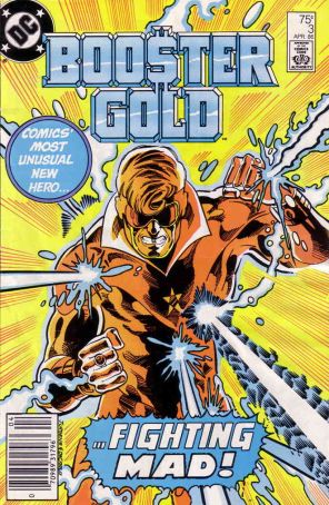 Booster Gold 3 (Newsstand) published by DC with cover art by Dan Jurgens