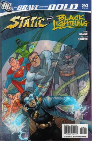 Brave and the Bold (3rd Series) 24 published by DC with cover art by Howard Porter