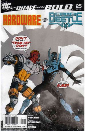 Brave and the Bold (3rd Series) 25 published by DC with cover art by Mario Alberti