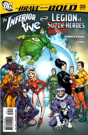 Brave and the Bold (3rd Series) 35 published by DC with cover art by Jesus Saiz
