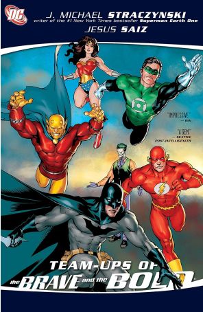 Brave and the Bold (3rd Series) TPB HC 6 published by DC with cover art by Jesus Saiz