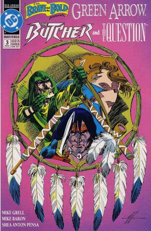 Brave and the Bold (Mini-Series) 3 published by DC with cover art by Mike Grell