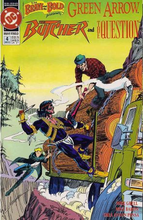 Brave and the Bold (Mini-Series) 4 published by DC with cover art by Mike Grell