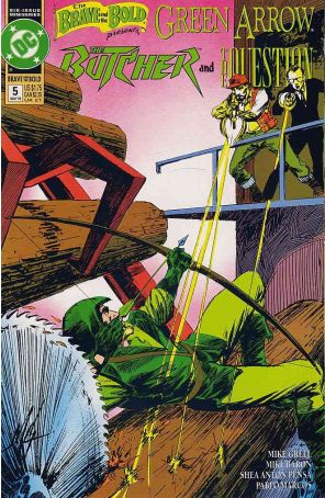 Brave and the Bold (Mini-Series) 5 published by DC with cover art by Mike Grell