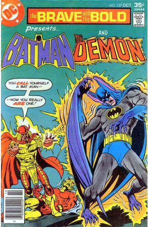 The Brave and the Bold 137 published by DC with cover art by Rich Buckler