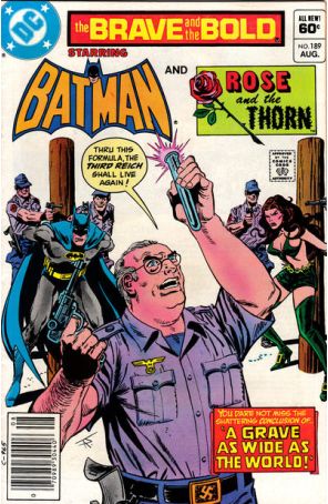 The Brave and the Bold 189 (Newsstand) published by DC with cover art by Jim Aparo