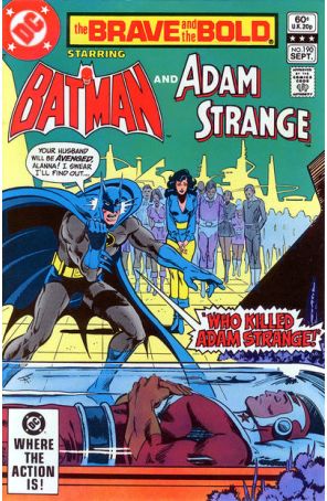 The Brave and the Bold 190 published by DC with cover art by Jim Aparo
