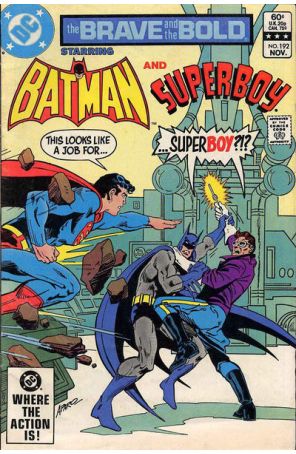 The Brave and the Bold 192 published by DC with cover art by Jim Aparo