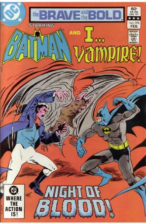 The Brave and the Bold 195 published by DC with cover art by Jim Aparo