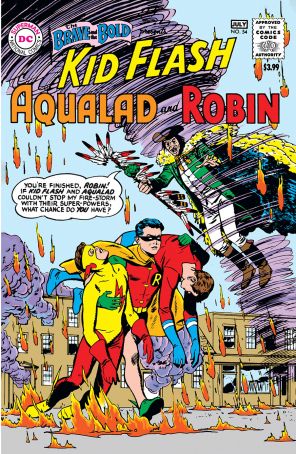 The Brave and the Bold 54A published by DC with cover art by Bruno Premiani