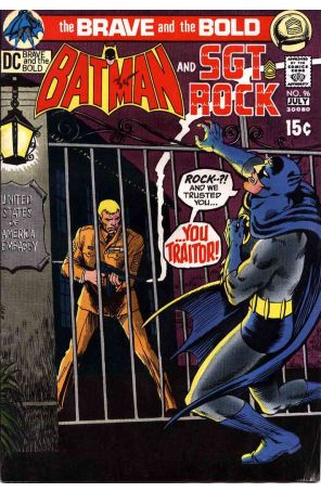 The Brave and the Bold 96 published by DC with cover art by Nick Cardy