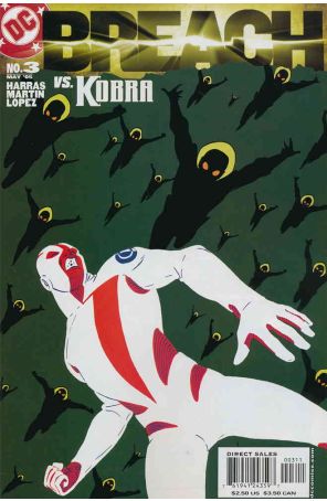 Breach 3 published by DC with cover art by Marcos Martin