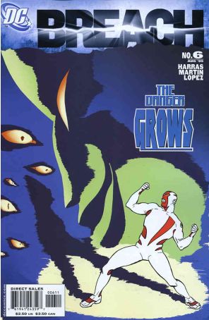 Breach 6 published by DC with cover art by Marcos Martin