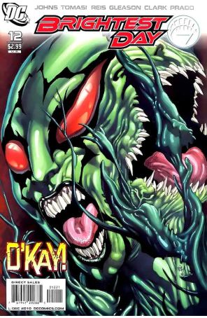 Brightest Day 12A published by DC with cover art by Ivan Reis