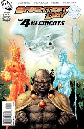 Brightest Day 23 published by DC with cover art by Gary Frank