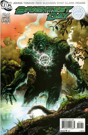 Brightest Day 24 published by DC with cover art by Gary Frank