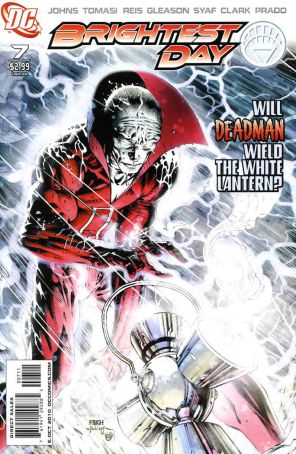 Brightest Day 7 published by DC with cover art by David Finch