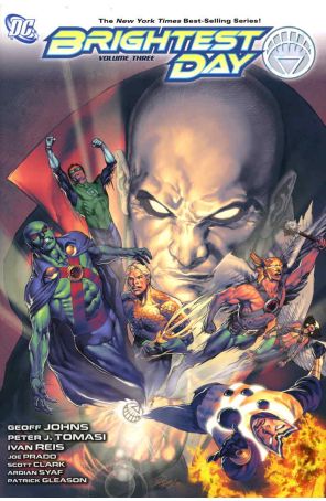 Brightest Day TPB HC 3 published by DC with cover art by Ivan Reis