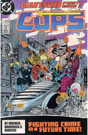 COPS 1 published by DC with cover art by Pat Broderick