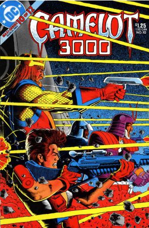 Camelot 3000 10 published by DC with cover art by Brian Bolland
