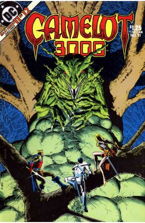 Camelot 3000 11 published by DC with cover art by Brian Bolland