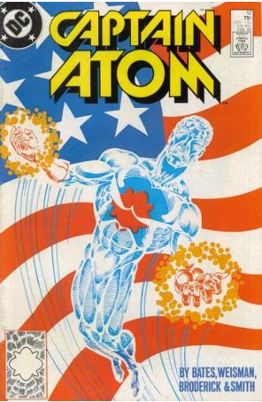 Captain Atom (DC) 12 published by DC with cover art by Pat Broderick