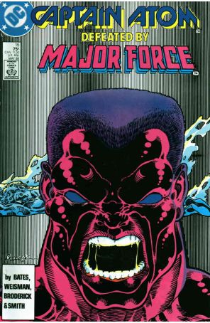 Captain Atom (DC) 15 published by DC with cover art by Pat Broderick