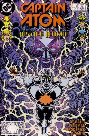 Captain Atom (DC) 16 published by DC with cover art by Pat Broderick