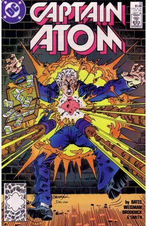 Captain Atom (DC) 19 published by DC with cover art by Pat Broderick